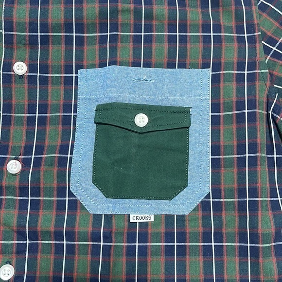 Crooks castle button down size M - Picture 2 of 4